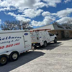 Arriving at Bill's Cafe for a service call